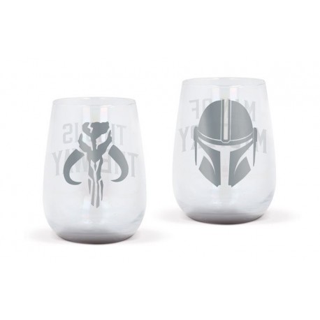 THE MANDALORIAN - Set de 2 vasos