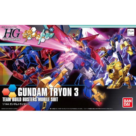 Maqueta GUNDAM - Gundam Tryon 3 - Gunpla HGBF - 1/144
