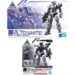 Maqueta 30 MM - eEXM-17 Alto (White) + Armor (Black) - 1/144