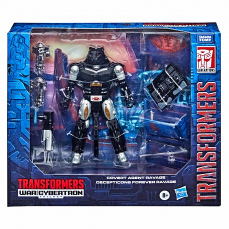 Transformers: War For Cybertron - COVERT AGENT RAVAGE - 15 cm