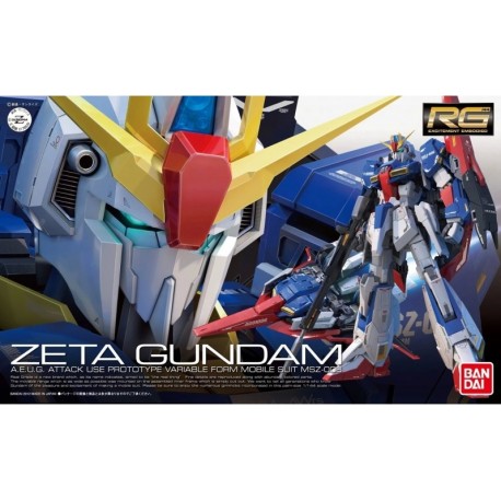 Maqueta GUNDAM - Zeta Gundam - Gunpla RG - 1/144