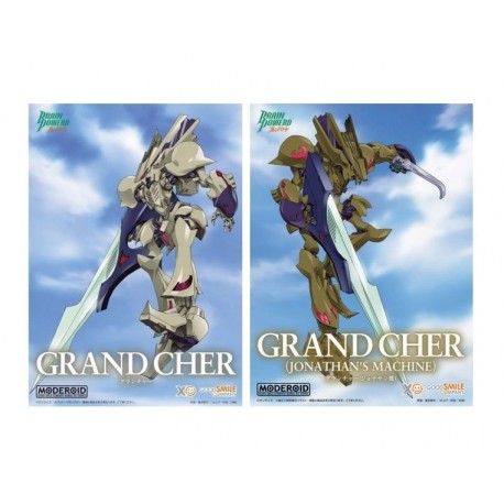 Maquetas Brain Powerd - GRAND CHER - Moderoid - Lote de 3