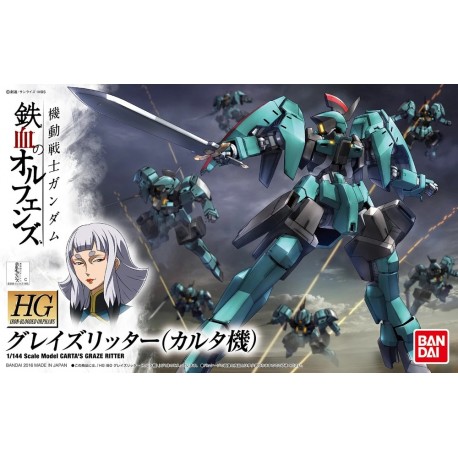 Maqueta GUNDAM - Carta's Graze Ritter - Gunpla HGIBO - 1/144