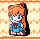 Peluche 2D - ASUKA LANGLEY - 32 cm