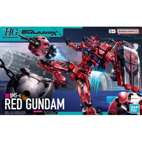 Maqueta GUNDAM - Red Gundam - Gunpla HGGQ 1/144
