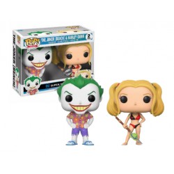 POP - THE JOKER (Beach) & HARLEY QUINN - Pack - EXCLUSIVE