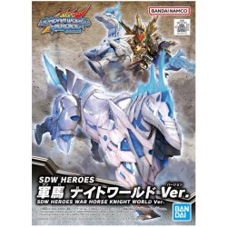 Maqueta GUNDAM SD - War Horse (White) - World Heroes