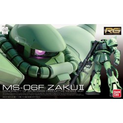 Maqueta GUNDAM - MS-06F ZAKU II - Gunpla RG - 1/144