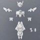 Maqueta 30 MM - Option Armor for Commander (Alto Exclusive/White) - 1/144