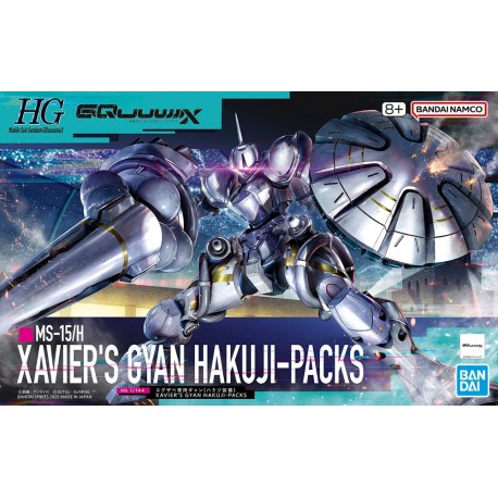 Maqueta GUNDAM - Xavier's Gyan (Hakuji Packs) - Gunpla HGGQ 1/144