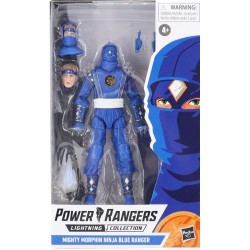 Power Rangers - MIGHTY MORPHIN NINJA BLUE RANGER - Lightning Collection