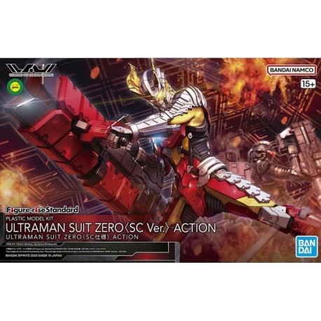 Ultraman - ULTRAMAN SUIT ZERO "SC Ver" ACTION (+ Peluche) - Figure-Rise Standard