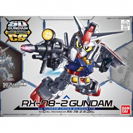 Maqueta SD GUNDAM - RX-78-2 Gundam - Cross Silhouette