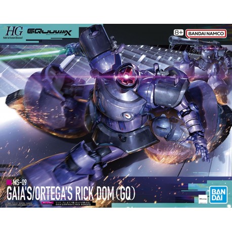 Maqueta GUNDAM - Gaia's / Ortega's Rick Dom - Gunpla HGGQ 1/144