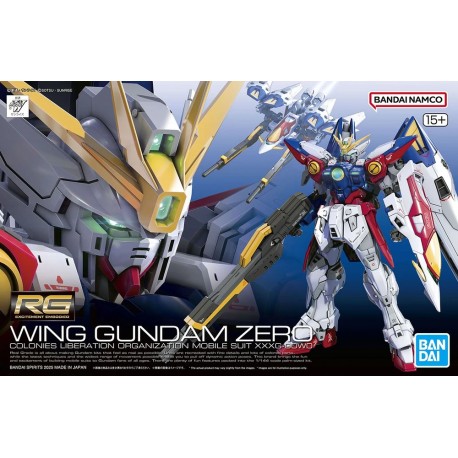 Maqueta GUNDAM - Wing Gundam Zero - Gunpla RG - 1/144