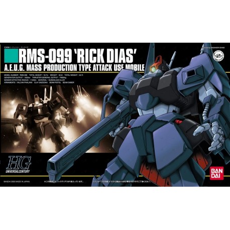 Maqueta GUNDAM - Rick Dias - Gunpla HGUC - 1/144