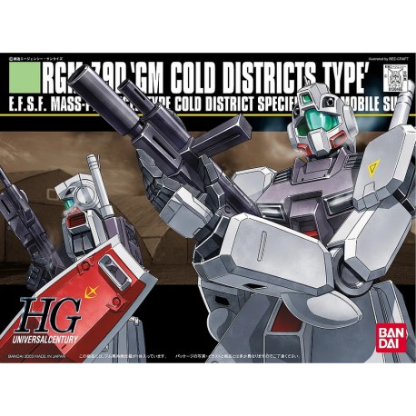 Maqueta GUNDAM - RGM-79D "GM GOLD DISTRICTS TYPE" - Gunpla HGUC - 1/144