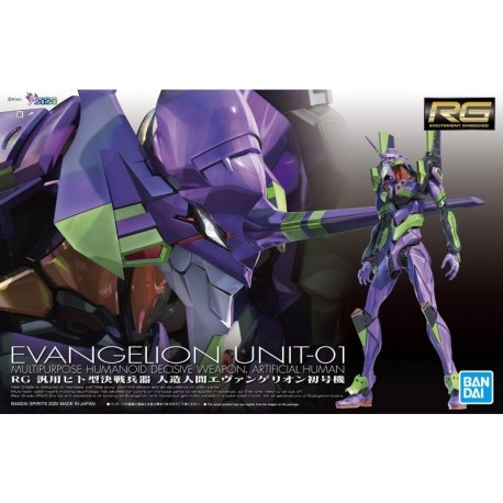 Maqueta EVANGELION - Evangelion Unit-01 - RG - 1/144