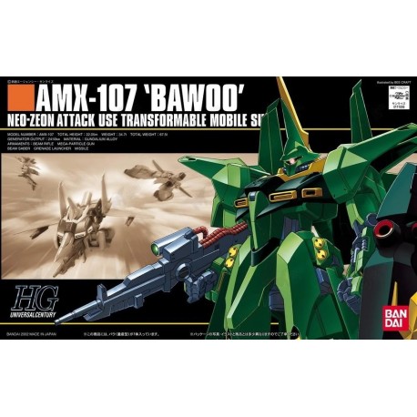 Maqueta GUNDAM -  Bawoo (Mass Production Colors) - Gunpla HGUC - 1/144