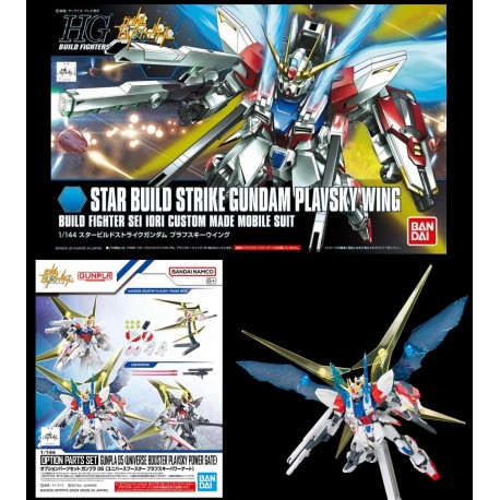Maqueta GUNDAM - Star Build Strike Gundam Plavsky Wing - Gunpla HGBF- 1/144