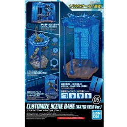 Customize SCENE BASE 05 (Water Field Ver.) - Model Kit - Gunpla / 30MM