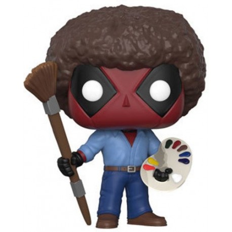 POP - DEADPOOL as Bob Ross - Funko
