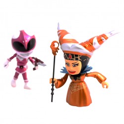 POWER RANGES - Pink Ranger vs Rita Repulsa (Metallic ver.) - Figure Set