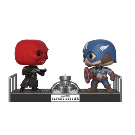 POP Movie Moments - Captain America - RED SKULL vs C.AMERICA