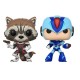 POP - Marvel vs Capcom - ROCKET vs MEGA MAN - Funko