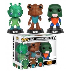 Star Wars - GREEDO + HAMMERHEAD + WALRUS MAN - Funko