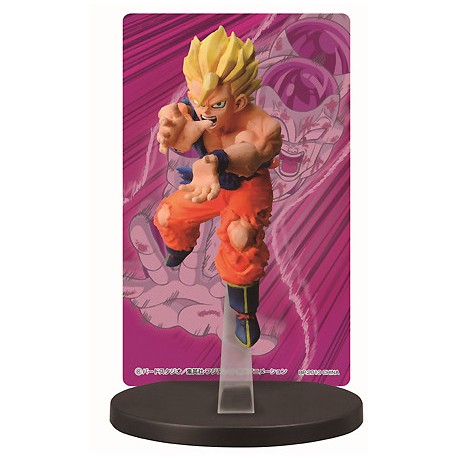 Dragon Ball Card Stand Figure - SON GOKU SSJ - DB World