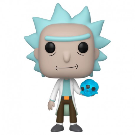 POP - Rick & Morty -  RICK (with crystal skull - Funko