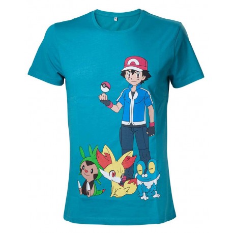 Camiseta POKEMON - (M) - Ash