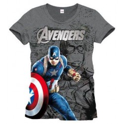 Camiseta VENGADORES - (L) - Capitán América