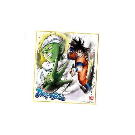 DRAGON BALL - Shikishi Art 8 - GOKU vs PICCOLO - Ilustración
