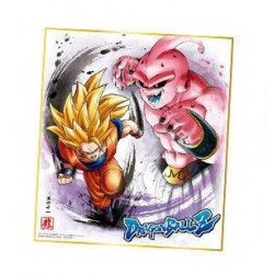 DRAGON BALL - Shikishi Art 8 - GOKU vs BU - Ilustración