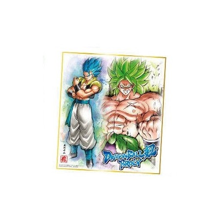 DRAGON BALL - Shikishi Art 8 - GOGETA vs BROLY - Ilustración