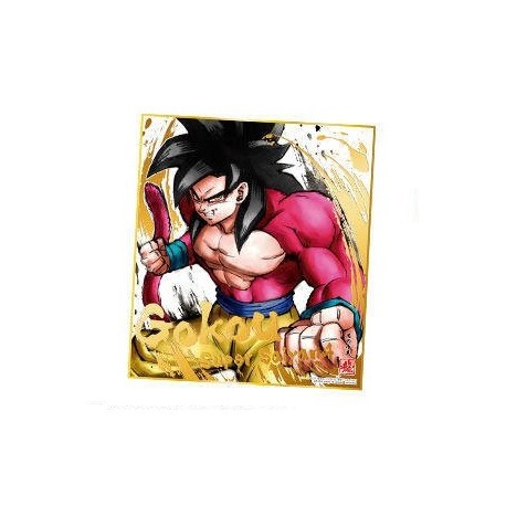 DRAGON BALL - Shikishi Art 8 - GOKU SSJ4 - Ilustración