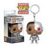 Llavero POP - Justice League - CYBORG - Funko