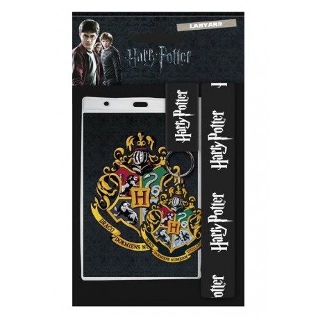 Llavero con cinta y mosquetón - HARRY POTTER - Hogwarts
